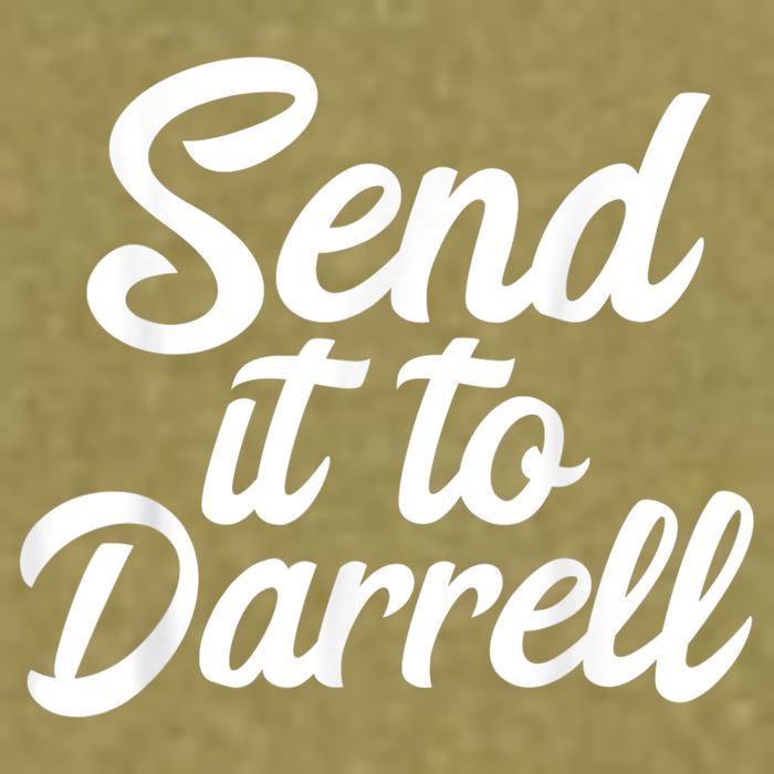 Send It To Darrell Garment-Dyed Women's Muscle Tee