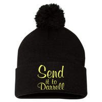 Send It To Darrell Pom Pom 12in Knit Beanie