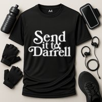 Send It To Darrell Send It To Daryl Funny Drama Vintage Performance Shirt