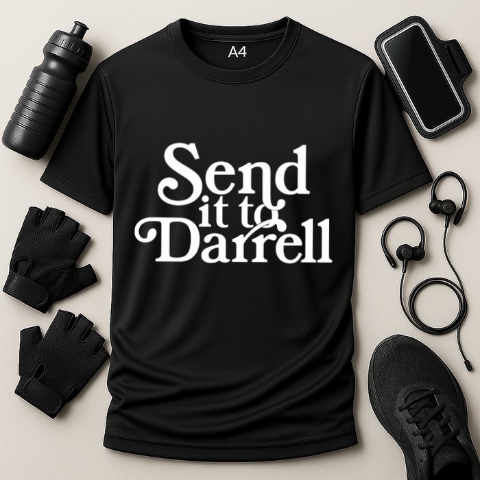 Send It To Darrell Send It To Daryl Funny Drama Vintage Performance Shirt
