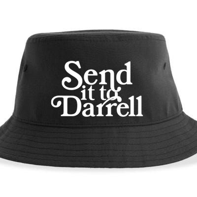 Send It To Darrell Send It To Daryl Funny Drama Vintage Sustainable Bucket Hat