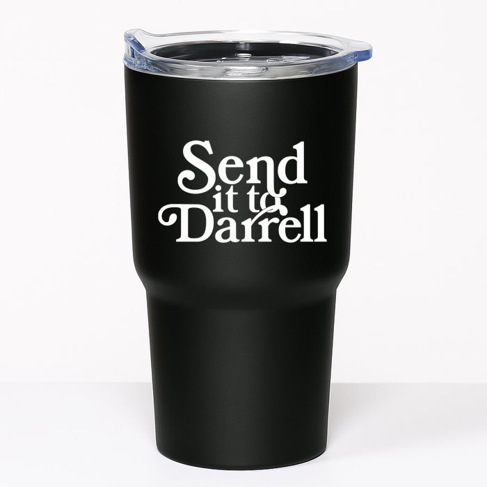 Send It To Darrell Send It To Daryl Funny Drama Vintage Tumbler