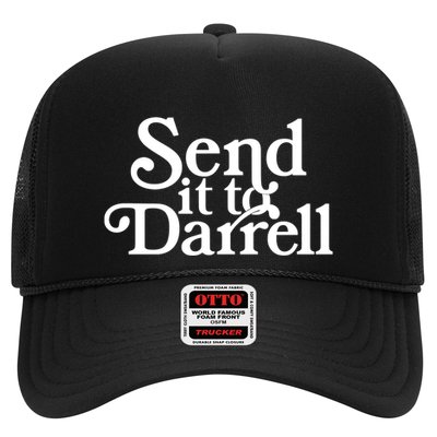 Send It To Darrell Send It To Daryl Funny Drama Vintage Trucker Hat