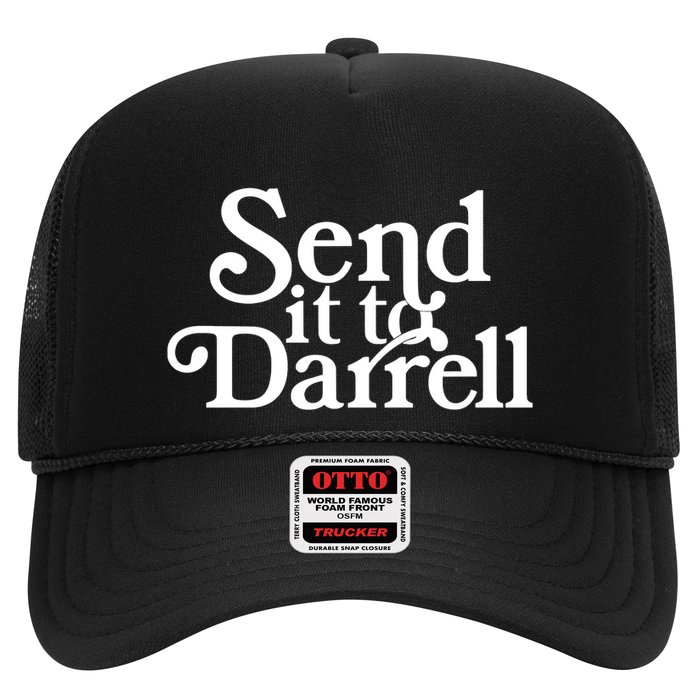 Send It To Darrell Send It To Daryl Funny Drama Vintage Trucker Hat