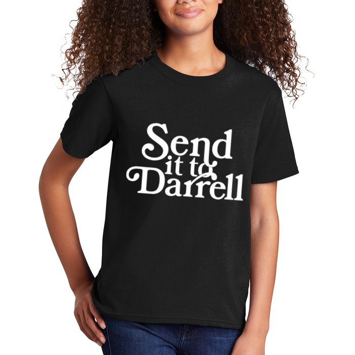 Send It To Darrell Send It To Daryl Funny Drama Vintage Kids T-Shirt