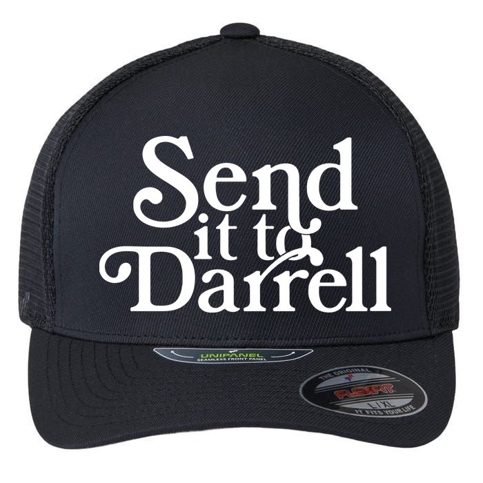 Send It To Darrell Flexfit Unipanel Trucker Cap