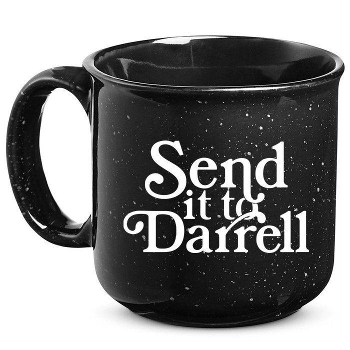 Send It To Darrell 15oz Campfire Ceramic Mug