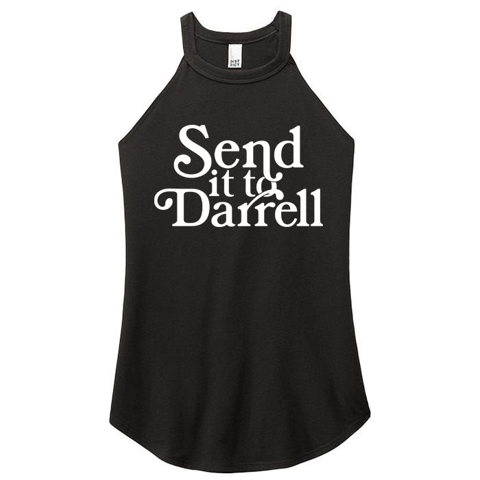 Send It To Darrell Women's Perfect Tri Rocker Tank