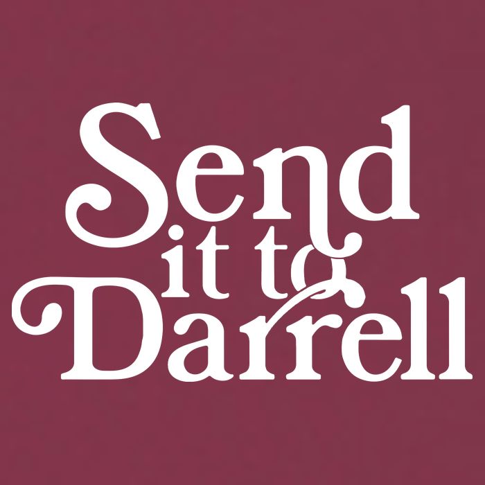Send It To Darrell 16oz Travel Tumbler