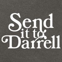 Send It To Darrell Cotton Canvas Backpack