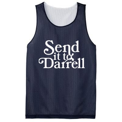 Send It To Darrell Mesh Reversible Basketball Jersey Tank