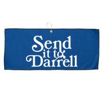 Send It To Darrell Large Microfiber Waffle Golf Towel