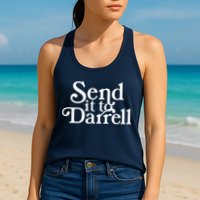 Send It To Darrell Womens Tank Top