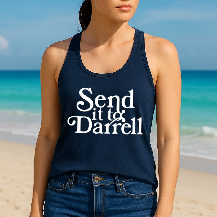 Send It To Darrell Womens Tank Top