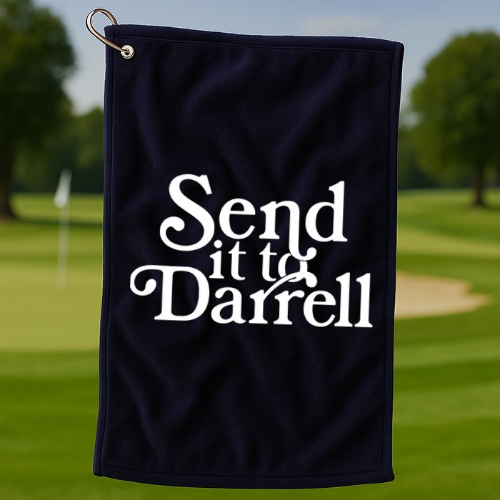Send It To Darrell Golf Towel