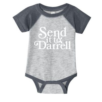 Send It To Darrell Infant Baby Jersey Bodysuit