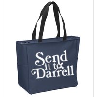 Send It To Darrell Zip Tote Bag