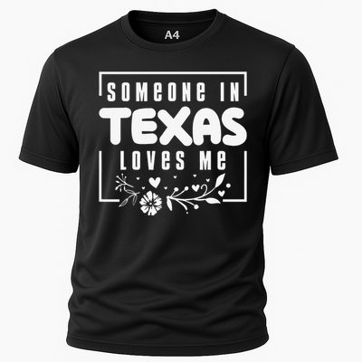 Someone In Texas Loves Me Cooling Performance Crew T-Shirt