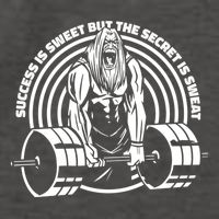 Sweat Is The Secret Deadlifter Funny Gift Vector Backpack