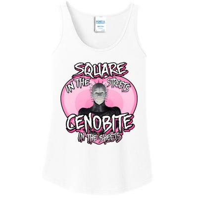 Square In The Street Cenobite In The Sheets Horror Character Halloween Ladies Essential Tank