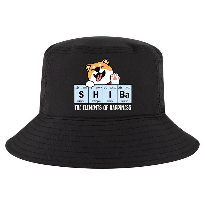 Shiba Inu Table Of Elements Happiness Shiba Inu Gift Cool Comfort Performance Bucket Hat