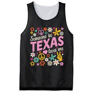 Someone In Texas Loves Me Mesh Reversible Basketball Jersey Tank