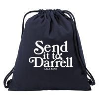 Send It To Darrell Drawstring Bag