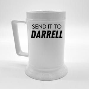 Send It To Darrell Send It To Daryl Funny Drama Beer Stein