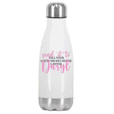 Send It To Daryl Stainless Steel Insulated Water Bottle