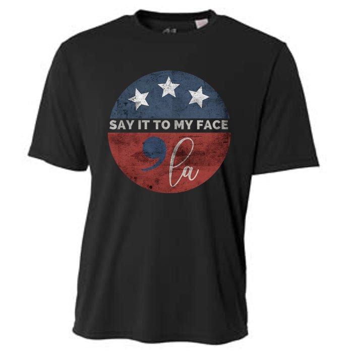 Say It To My Face Kamala Cooling Performance Crew T-Shirt