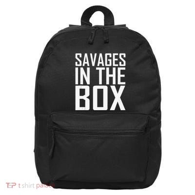 Savages In The Box 16 in Basic Backpack