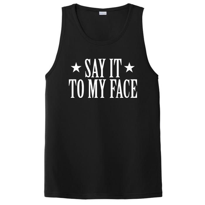 Say It To My Face PosiCharge Competitor Tank