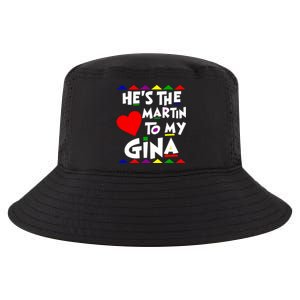 She Is The Gina To Martin Name Personalized Couple Matching Cool Comfort Performance Bucket Hat