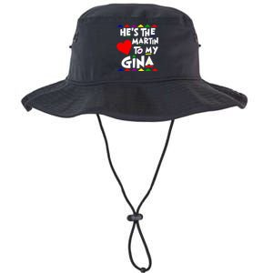 She Is The Gina To Martin Name Personalized Couple Matching Legacy Cool Fit Booney Bucket Hat