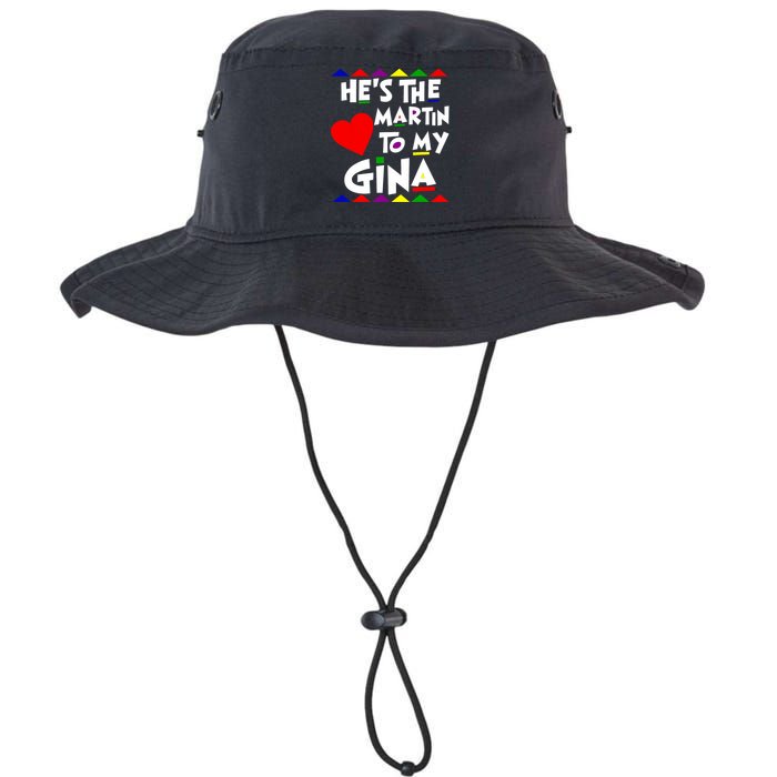 She Is The Gina To Martin Name Personalized Couple Matching Legacy Cool Fit Booney Bucket Hat