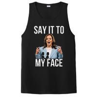 Say It To My Face Kamala Harris Debates 2024 PosiCharge Competitor Tank