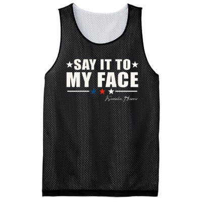 Say It To My Face Mesh Reversible Basketball Jersey Tank