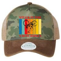 Stuck In The Upside Down Legacy Tie Dye Trucker Hat
