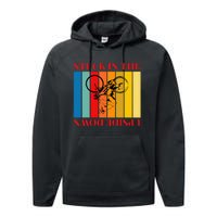 Stuck In The Upside Down Performance Fleece Hoodie