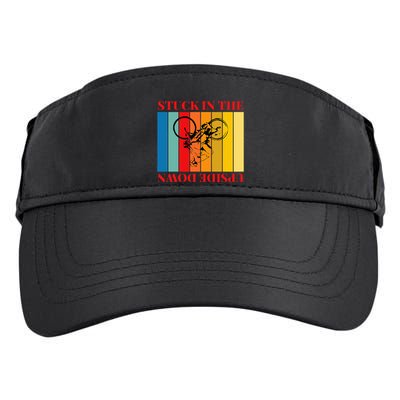 Stuck In The Upside Down Adult Drive Performance Visor