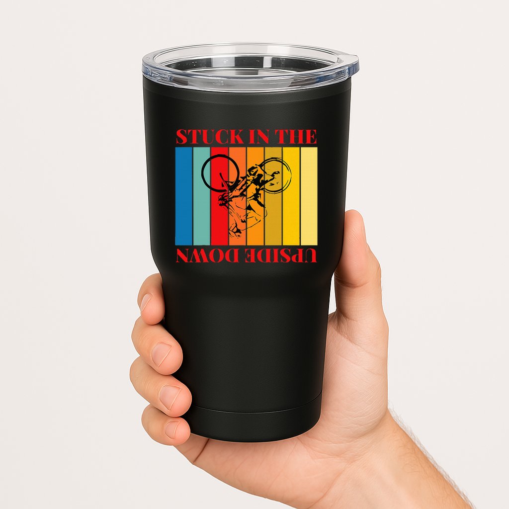 Stuck In The Upside Down Tumbler