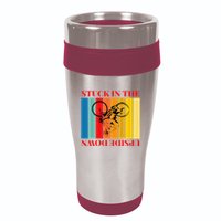 Stuck In The Upside Down 16oz Travel Tumbler