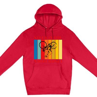 Stuck In The Upside Down Premium Pullover Hoodie