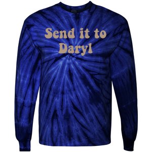 Send It To Daryl Tie-Dye Long Sleeve Shirt