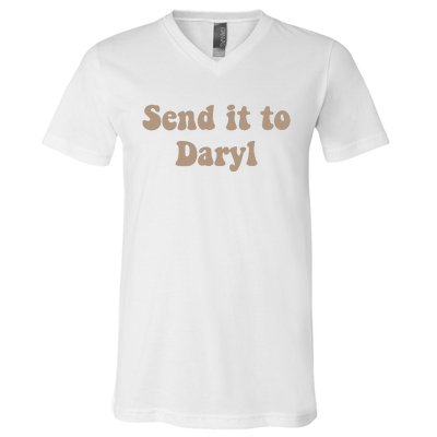 Send It To Daryl V-Neck T-Shirt