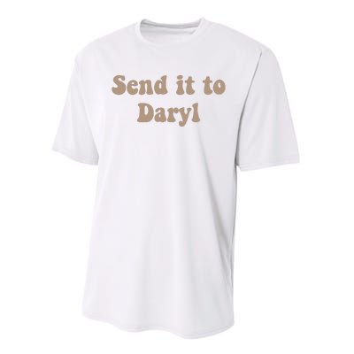 Send It To Daryl Performance Sprint T-Shirt