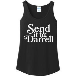 Send It To Darrell Funny Saying Ladies Essential Tank