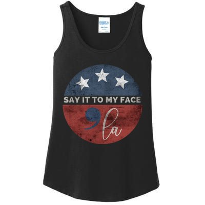 Say It To My Face Kamala Ladies Essential Tank