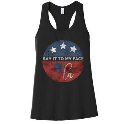 Say It To My Face Kamala Women's Racerback Tank