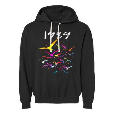 Seagull In The Sky Flock Of Seagulls 1989 Garment-Dyed Fleece Hoodie